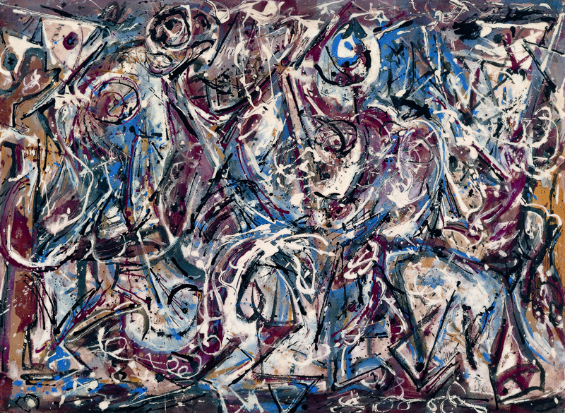 Monet et l'abstraction : Jackson Pollock 1946 ©Adagp